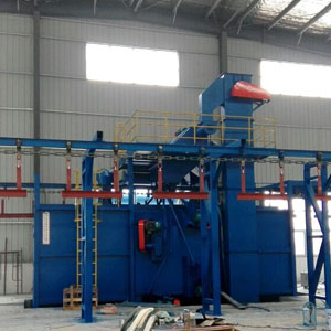 Q38連續式懸鏈拋丸清理機 Q38連續式懸鏈拋丸清理機