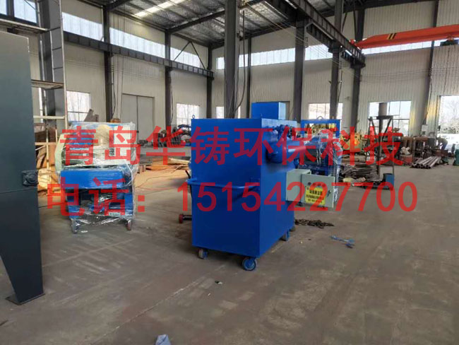 油罐除銹拋丸機生產廠家車間 油罐除銹拋丸機生產廠家車間