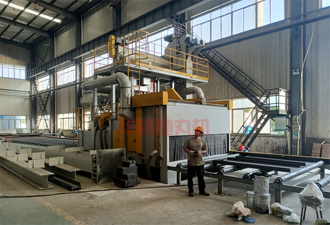 鋼板、鋼結(jié)構(gòu)多功能拋丸清理機 鋼板、鋼結(jié)構(gòu)多功能拋丸清理機